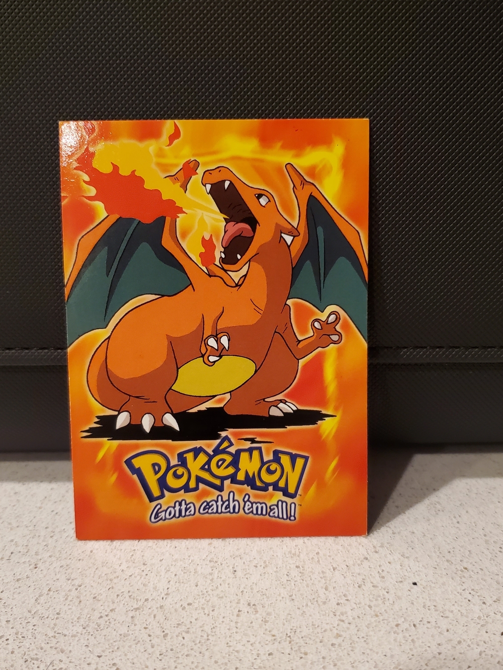 Pokemon Charizard Card -1999 Artwork- Topps